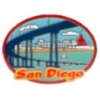 CITY OF SAN DIEGO, CA CORANADO BRIDGE WATERFRONT SCENE PIN